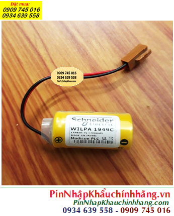 Schneider WILPA1949C, Pin nuôi nguồn SchneiderWILPA1949C lithium 3v 1200mAh, Xuất xứ NHẬT 